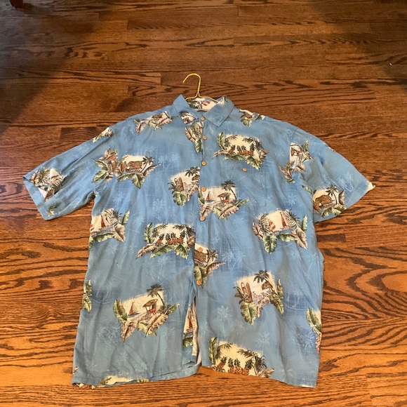 Men’s Paradise Collection blue size L shirt - Picture 1 of 1